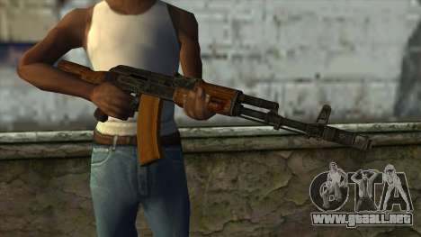 TheCrazyGamer AK74 para GTA San Andreas