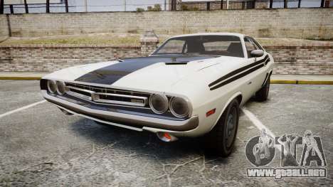 Dodge Challenger 1971 v2.2 PJ1 para GTA 4