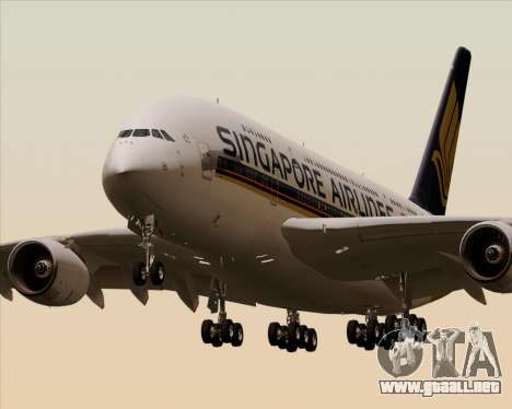 Airbus A380-841 Singapore Airlines para GTA San Andreas