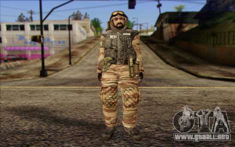 Soldados de MEK (Battlefield 2) de la Piel 3 para GTA San Andreas