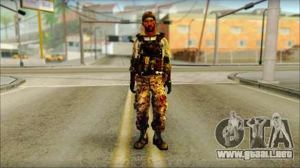 Taliban Resurrection Skin from COD 5 para GTA San Andreas