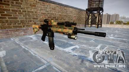 Automatic rifle Colt M4A1 de la selva para GTA 4