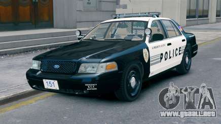 Ford Crown Victoria LCPD [ELS] No Pushbar para GTA 4