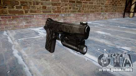 Pistola De Kimber 1911 Kryptek Tifón para GTA 4