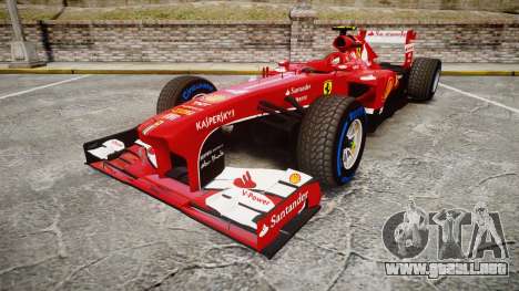 Ferrari F138 v2.0 [RIV] Massa TFW para GTA 4