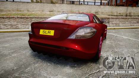 Mercedes-Benz SLR 722 2005 para GTA 4