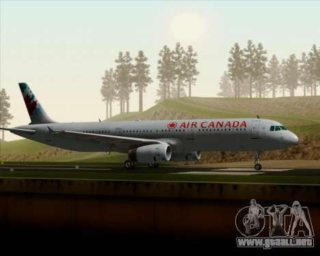 Airbus A321-200 Air Canada para GTA San Andreas