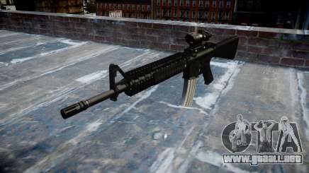 Rifle de M16A4 ACOG destino para GTA 4