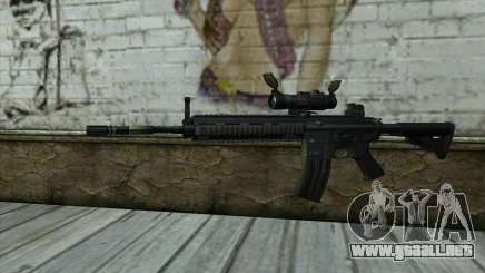 HK416 (Bump mapping) v2 para GTA San Andreas