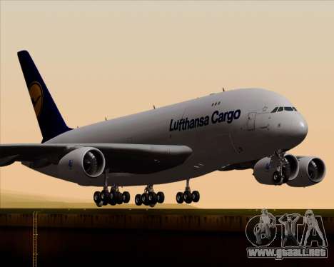 Airbus A380-800F Lufthansa Cargo para GTA San Andreas
