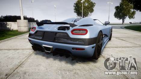 Koenigsegg Agera 2011 [EPM] [Update] para GTA 4