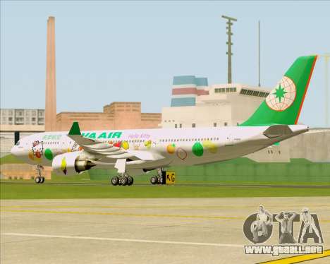 Airbus A330-200 EVA Air (Hello Kitty) para GTA San Andreas