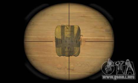 Weapon pack from CODMW2 para GTA San Andreas