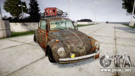 Volkswagen Beetle rust para GTA 4