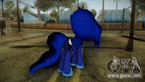 Luna from My Little Pony para GTA San Andreas