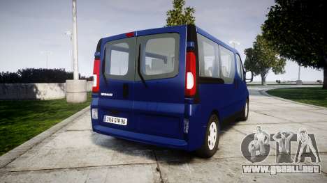 Renault Trafic Passenger para GTA 4