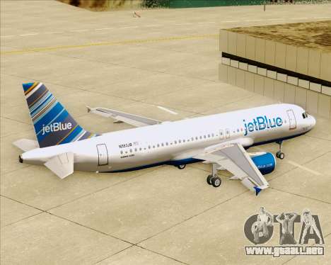 Airbus A320-200 JetBlue Airways para GTA San Andreas
