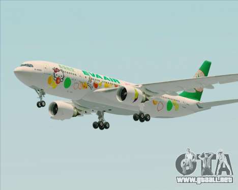 Airbus A330-200 EVA Air (Hello Kitty) para GTA San Andreas