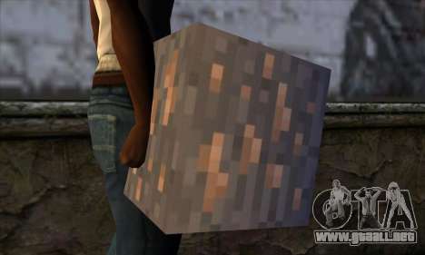 Bloque (Minecraft) v7 para GTA San Andreas