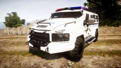 SWAT Van Police Emergency Service para GTA 4