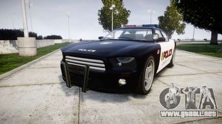 Bravado Buffalo Police LCPD para GTA 4