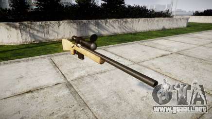 Rifle de francotirador con texturas HQ para GTA 4