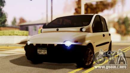 Fiat Multipla Black Bumpers para GTA San Andreas