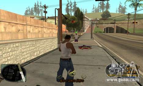 C-HUD Army Gang para GTA San Andreas