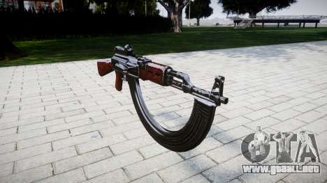 El AK-47 Colimador y HICAP para GTA 4