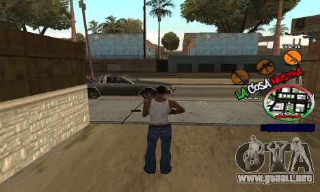 C-HUD La Cosa Nostra para GTA San Andreas