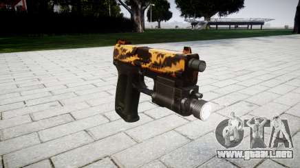 La pistola HK USP 45 tigre para GTA 4
