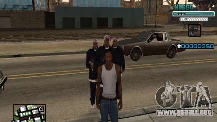 C-HUD Hombre en una Tapa para GTA San Andreas