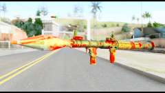 Rocket Launcher with Blood para GTA San Andreas