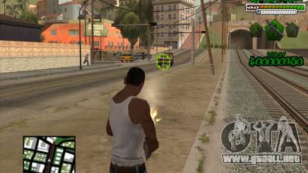 C-HUD for Groove para GTA San Andreas