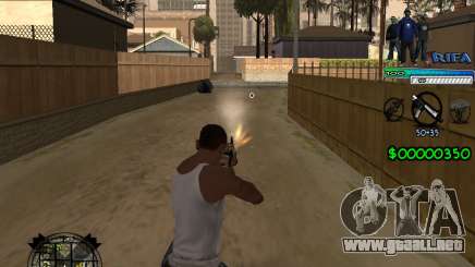 C-HUD Rifa para GTA San Andreas