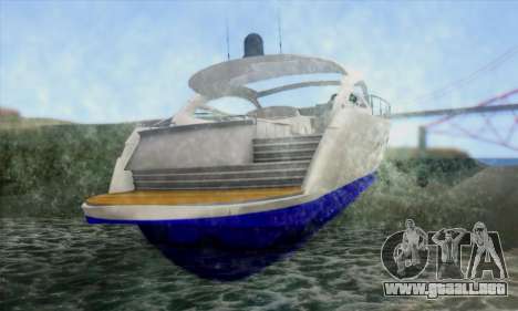 Speed Yacht para GTA San Andreas