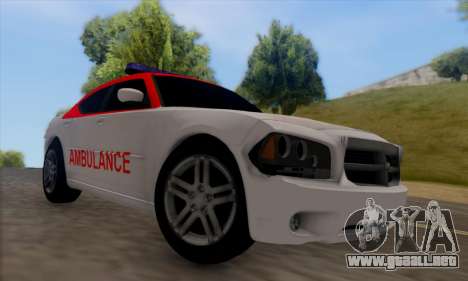 Dodgle Charger Ambulance para GTA San Andreas