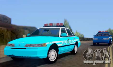 Ford Crown Victoria NYPD Blue para GTA San Andreas