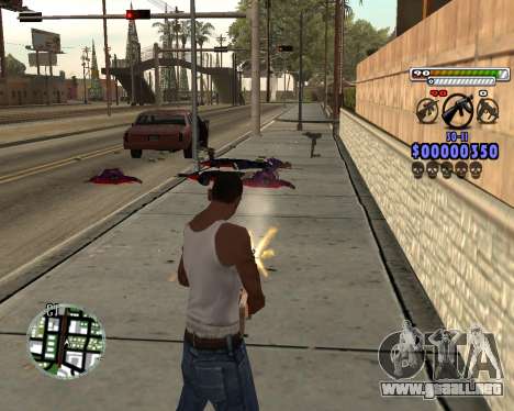 C-HUD by Adam para GTA San Andreas