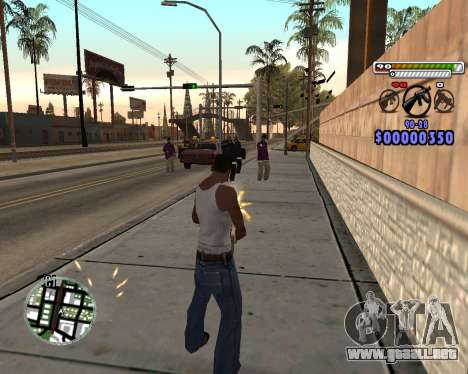 C-HUD by Adam para GTA San Andreas