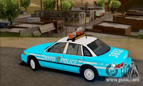 Ford Crown Victoria NYPD Blue para GTA San Andreas