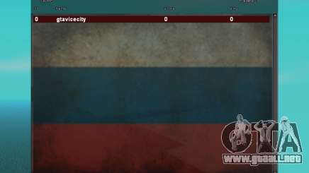 SampGUI Bandera De Rusia para GTA San Andreas
