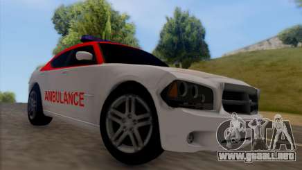 Dodgle Charger Ambulance para GTA San Andreas