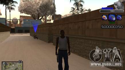 C-HUD Russia para GTA San Andreas