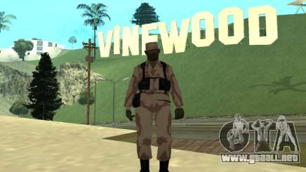 Black Police All para GTA San Andreas