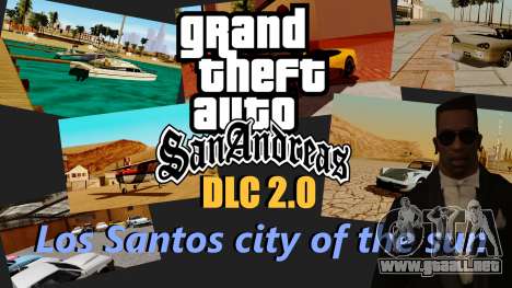 DLC garaje de GTA online de la marca nueva de tr para GTA San Andreas