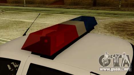 Lada Priora 2170 Policía DPS Moscú para GTA San Andreas