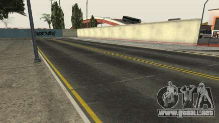 Las carreteras y de la vegetación de Los Santos para GTA San Andreas