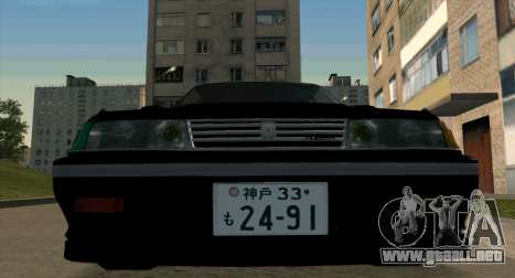 Toyota Mark II 2.5GT TwinTurbo (JZX81) para GTA San Andreas