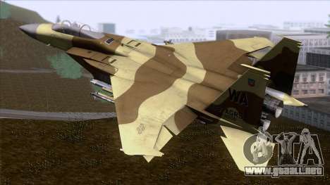 F-15C Camouflage Pack para GTA San Andreas